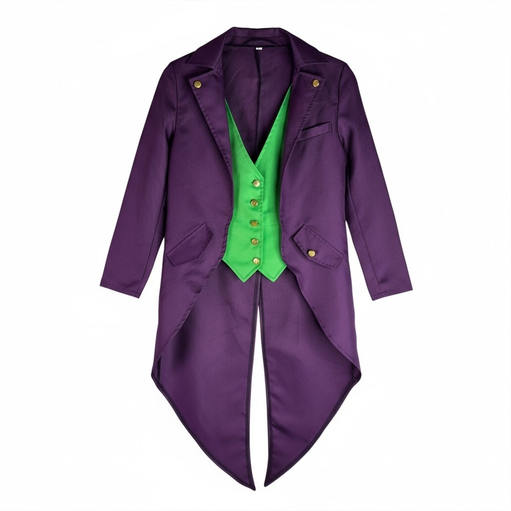 Kids Purple and Green Halloween Costume